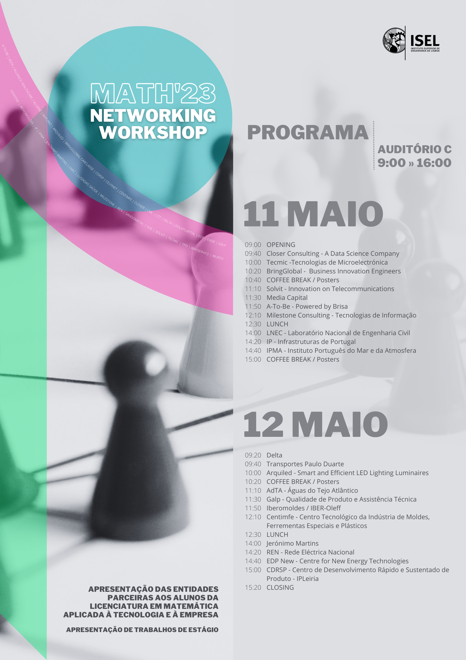 Programa MATH23 Networking Workshop