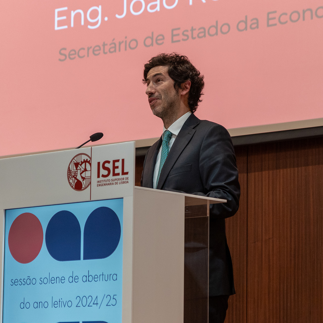 Secretário de Estado da Economia, Eng.º João Rui Ferreira