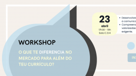Workshop: O que te diferencia no mercado de trabalho para além do teu currículo
