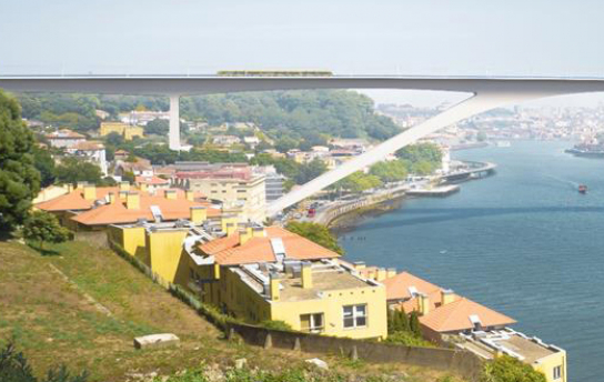 Ponte Douro Edgar Cardoso