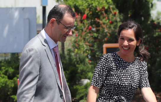 Ana Fontoura Gouveia, Secretária de Estado da Energia e do Clima, visita o ISEL