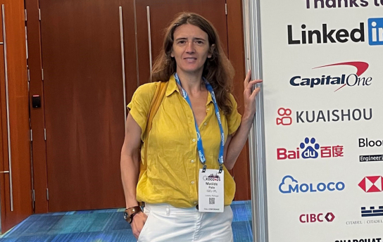 Matilde Pato distinguida como Session Chair na KDD 2025